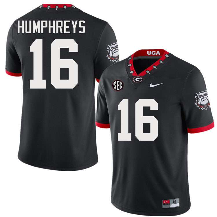 London Humphreys Georgia Jersey,University Of Georgia Bulldogs Football Jersey,Uniforms,Gears-Throwb